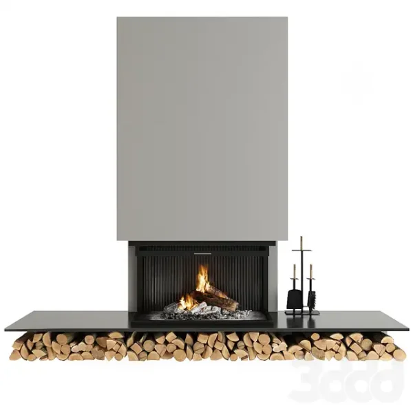 3DSky - Fireplace and Accessories 1
