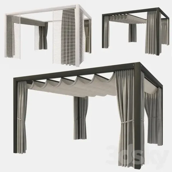 3DSky - Garden Gazebo UNOSIDER MOOD YPE