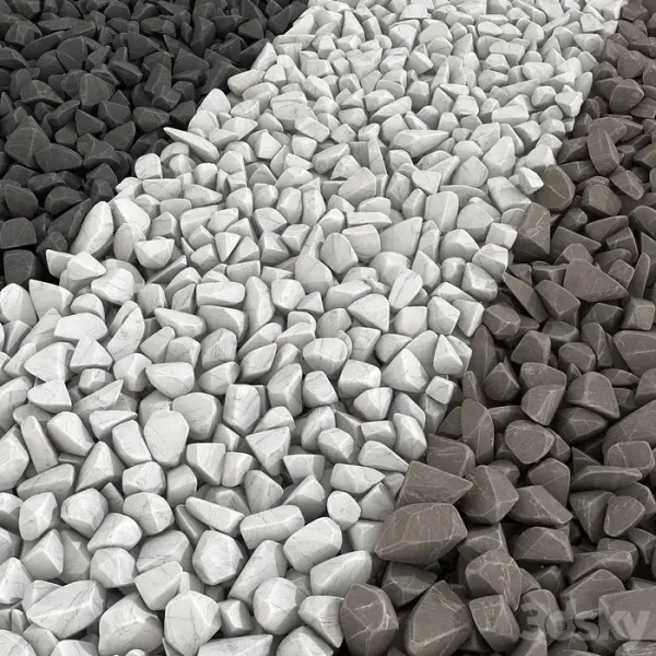 3DSky - Rock Brown White Black Stone N1 Rock Brown White Black Stone - Image 3