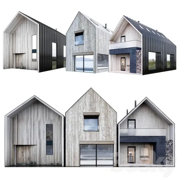 3DSky - Barn Houses