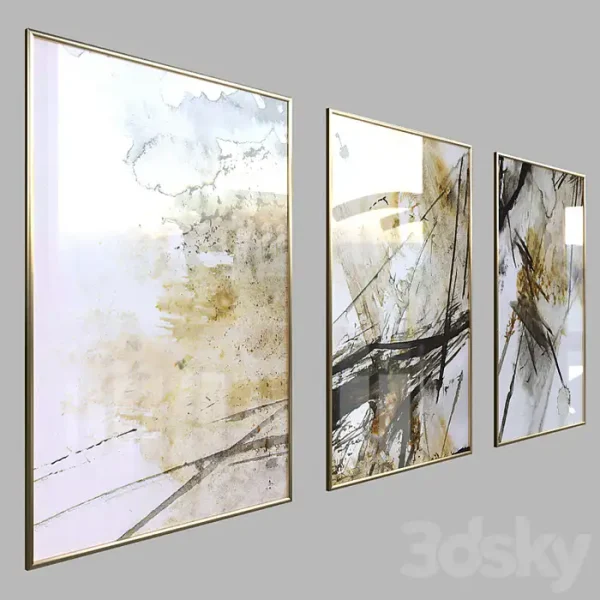 3DSky - Canvas Painting with Frame 027 - Image 2
