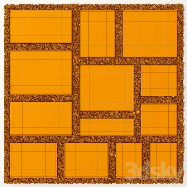 3DSky - Paving Tile Square Pebble n2 - Image 5