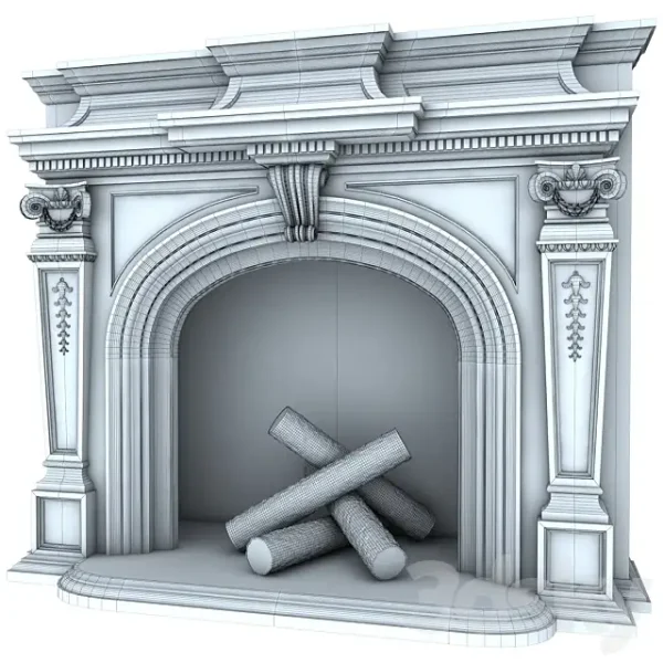 3DSky - Versailles Fireplace - Image 2