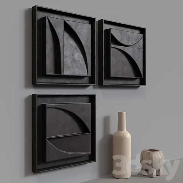 3DSky - Decorative Set BITTER CHOCOLATE - Image 3