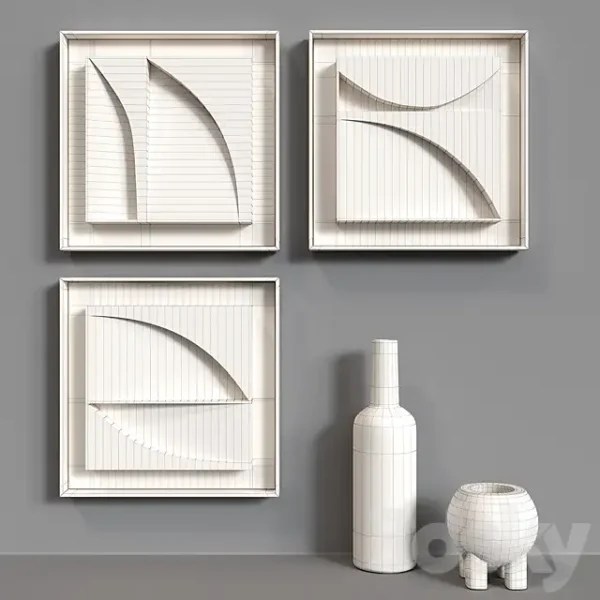 3DSky - Decorative Set BITTER CHOCOLATE - Image 4