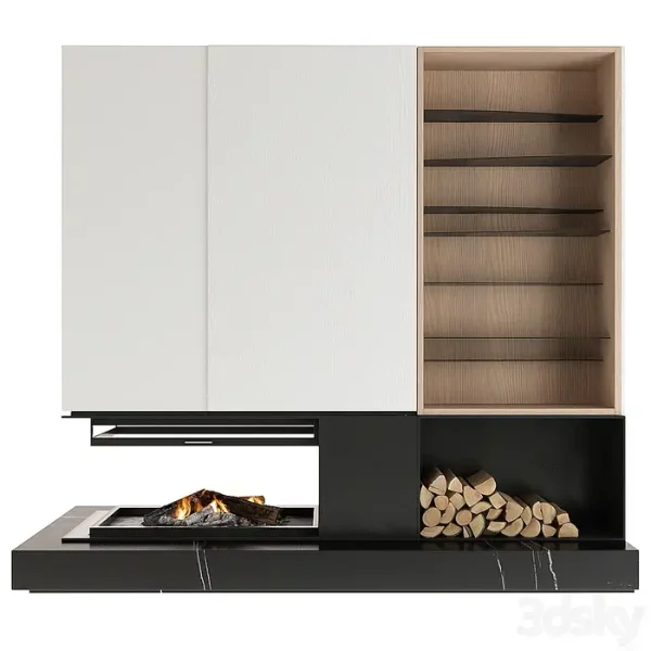 3DSky - Fireplace 01 - Image 2