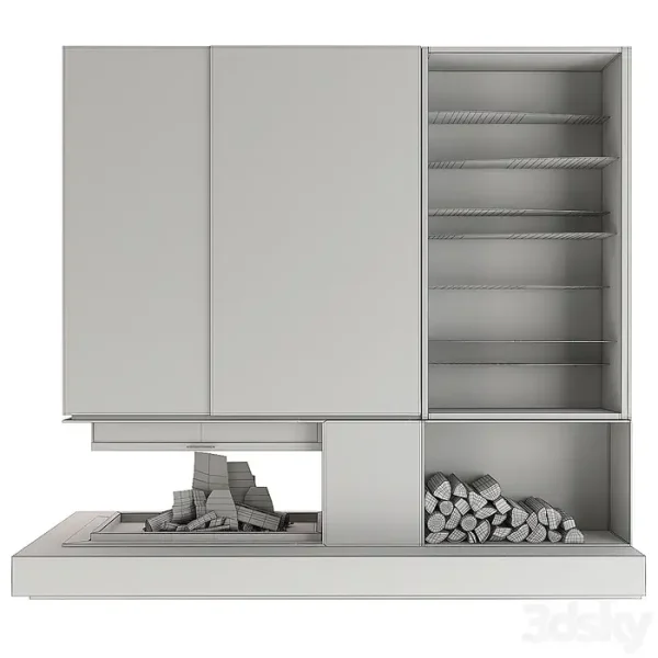 3DSky - Fireplace 01 - Image 4