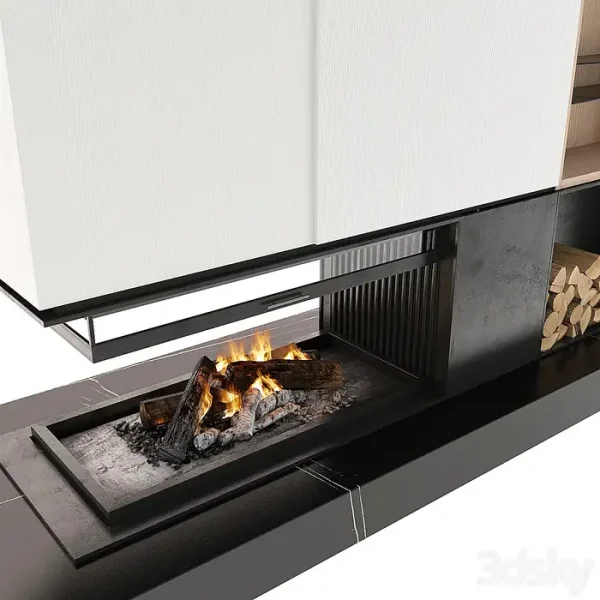 3DSky - Fireplace 01 - Image 3