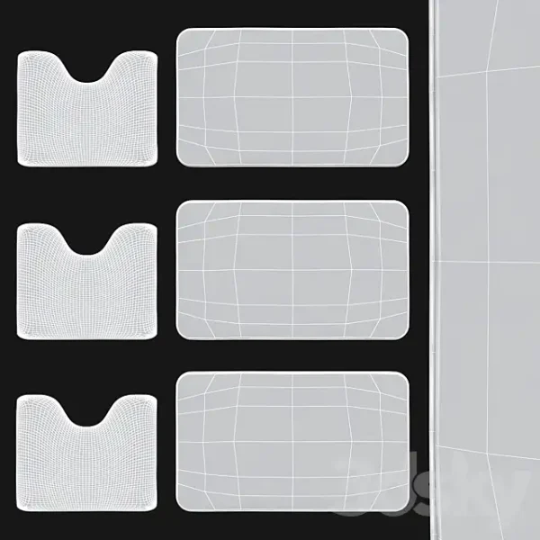3DSky - Bath Rugs 38 - Image 2