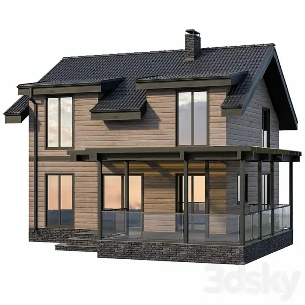 3DSky - Country Cottage with Terrace - Image 2