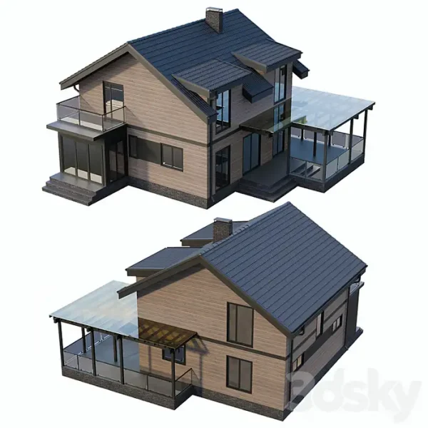 3DSky - Country Cottage with Terrace - Image 3