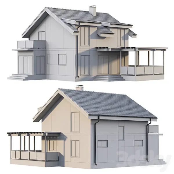 3DSky - Country Cottage with Terrace - Image 5