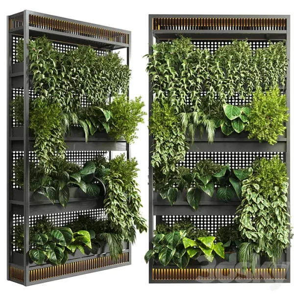 3DSky - Stand Indoor Plant Stand Metal Vase