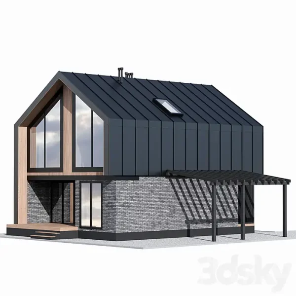 3DSky - Barnhouse with Carport - Image 3