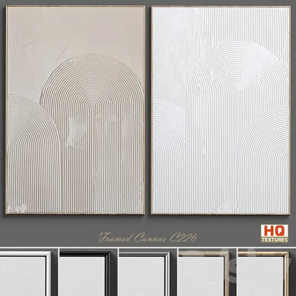 3DSky - Abstract Arch Plaster Wall Art C 226 - Image 6