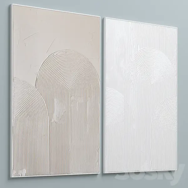 3DSky - Abstract Arch Plaster Wall Art C 226 - Image 4