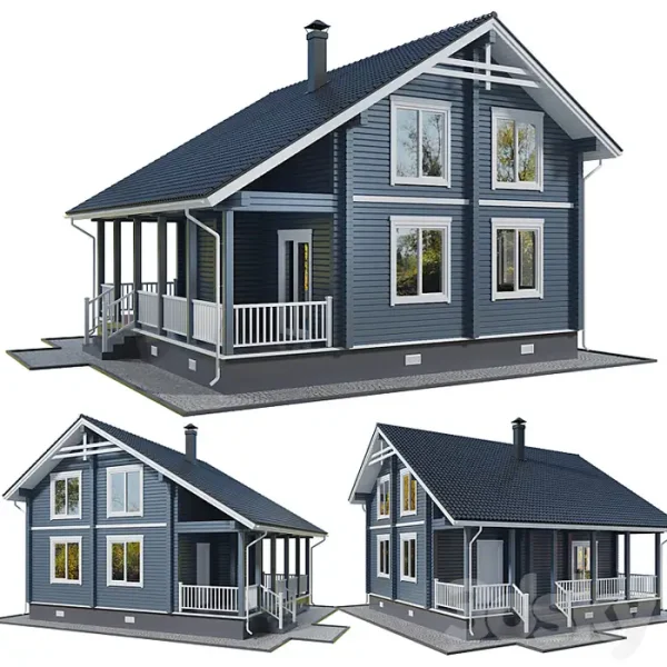 3DSky - Log Cottage