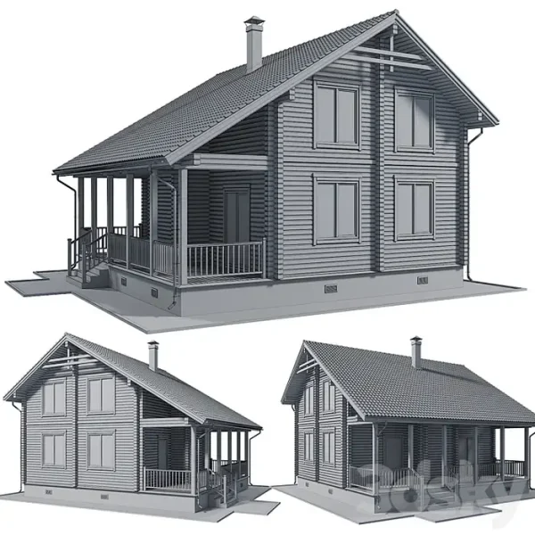 3DSky - Log Cottage - Image 4