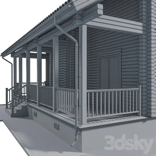 3DSky - Log Cottage - Image 5