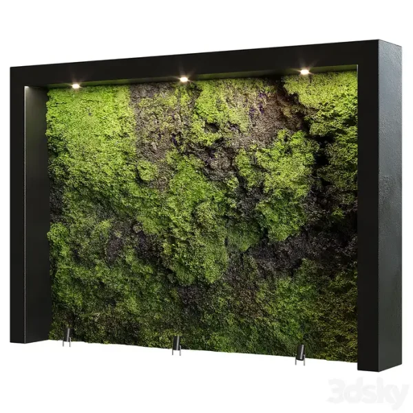 3DSky - Green Natural Stone Wall1 - Image 3