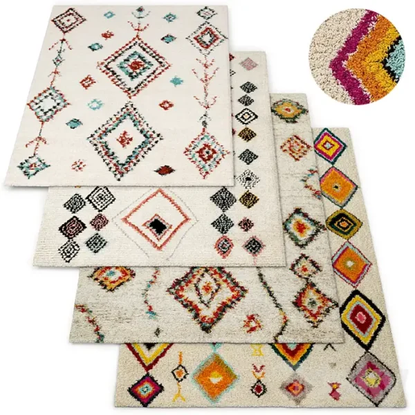 3DSky - Shaggy Rug Multicolour Collection by Benuta