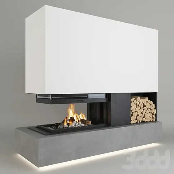 3DSky - Fireplace 01 - Image 3