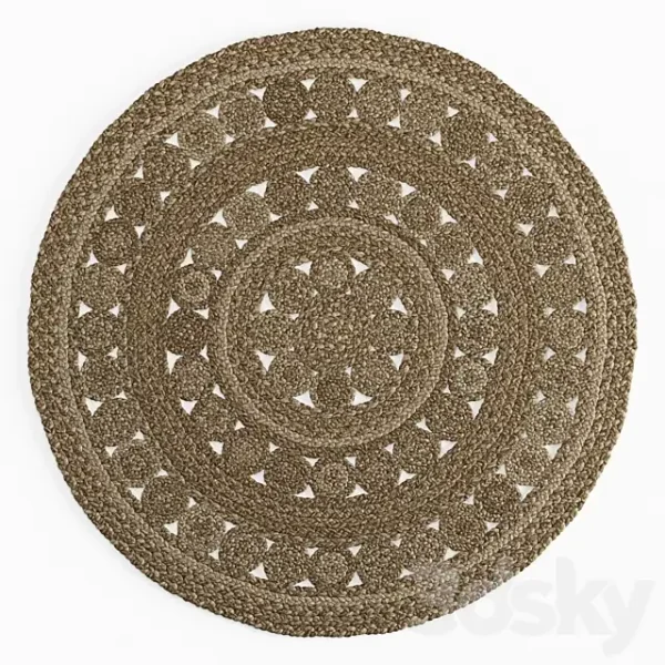 3DSky - Round Jute Rug by Serena & Lily