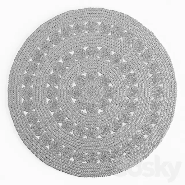 3DSky - Round Jute Rug by Serena & Lily - Image 2