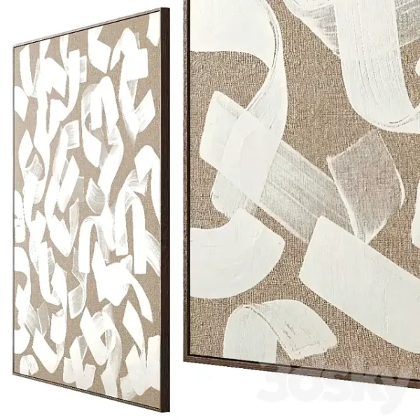 3DSky - Abstract Modern Painting on Canvas - Image 2