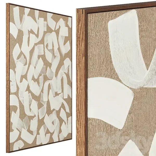 3DSky - Abstract Modern Painting on Canvas