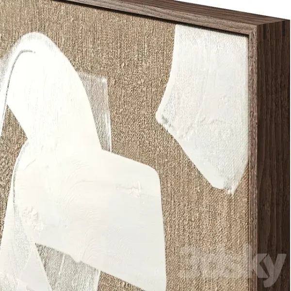 3DSky - Abstract Modern Painting on Canvas - Image 3