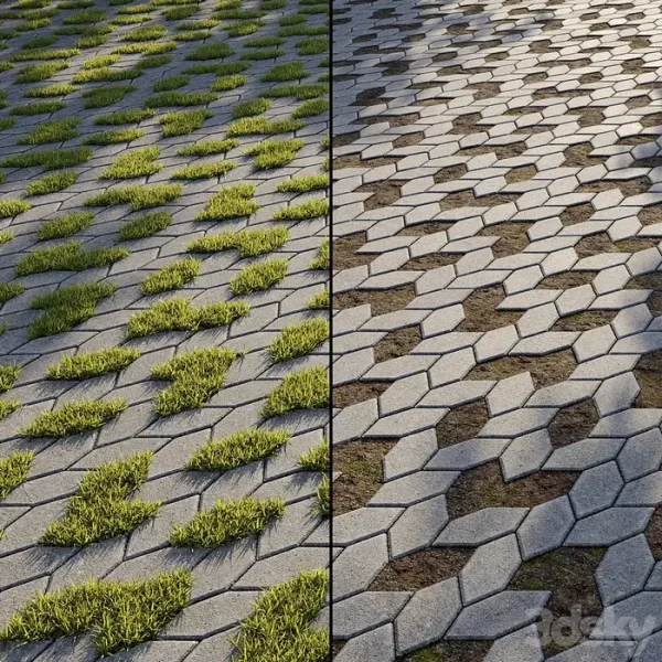 3DSky - Eco Paving Type 1 Pattern 6