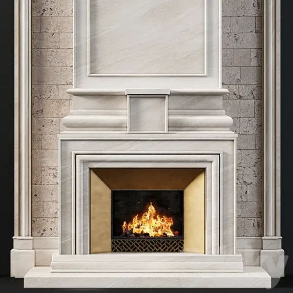 3DSky - Fireplace Modern 77 - Image 2