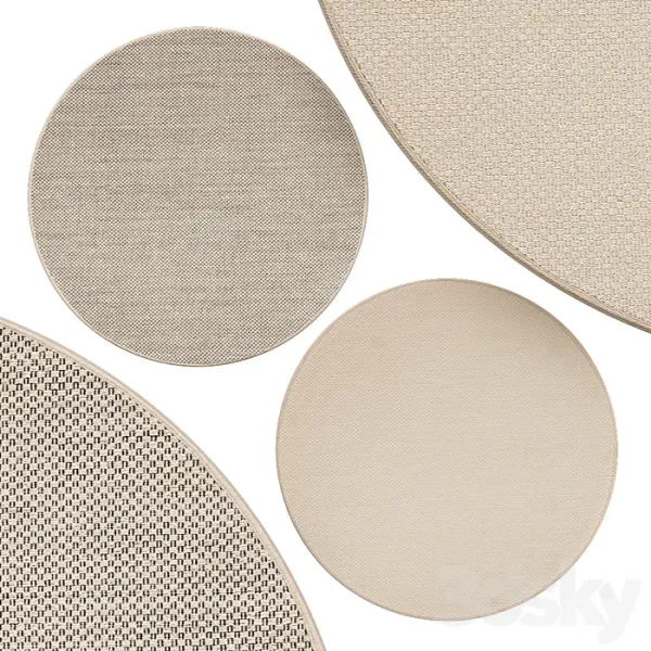 3DSky - Circle Rugs No 238