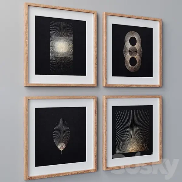 3DSky - Set of Wall Paintings 1455 - Image 2