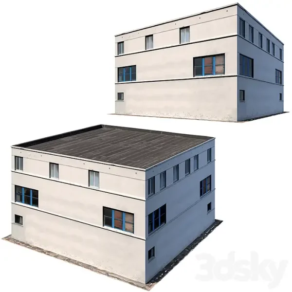 3DSky - Low Poly Building 8K Texture - Image 2