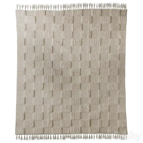 3DSky - Checkerboard Hilo Tufted Rug