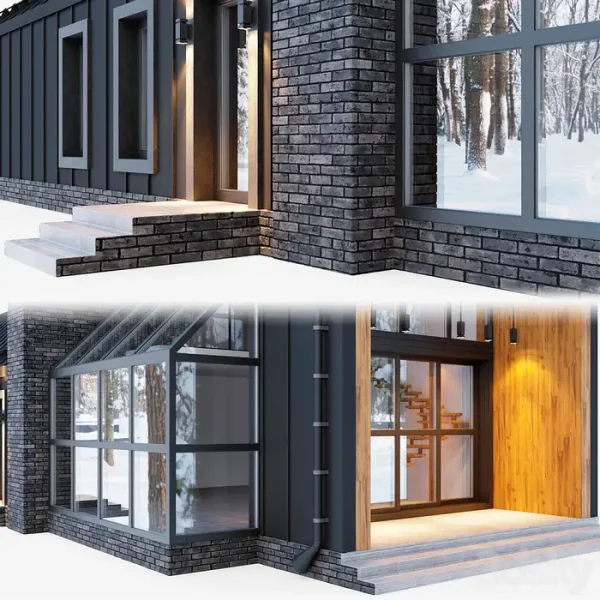 3DSky - Barnhouse with Stained Glass Windows - Image 3