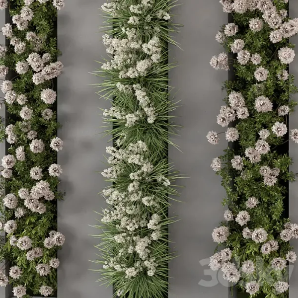 3DSky - Outdoor Wall Vertical Garden Set Set 1082 - Image 2