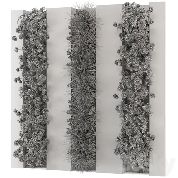 3DSky - Outdoor Wall Vertical Garden Set Set 1082 - Image 3