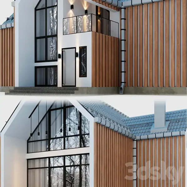 3DSky - Barnhouse with Terraces and Balconies - Image 3