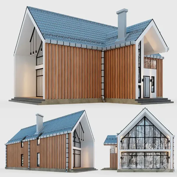 3DSky - Barnhouse with Terraces and Balconies - Image 4