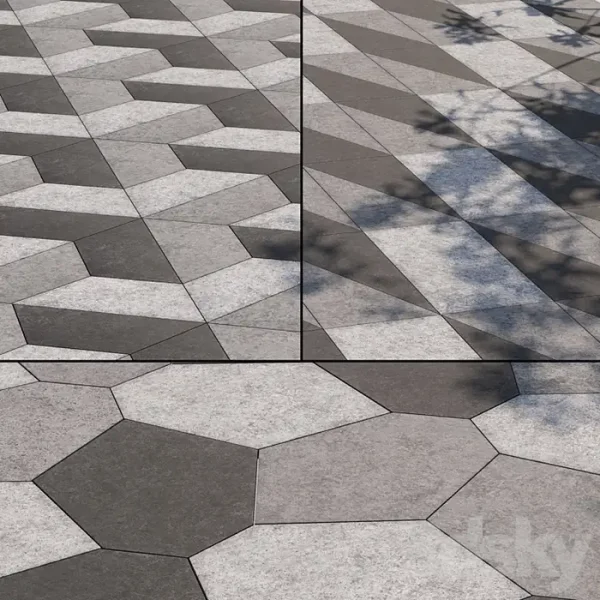 3DSky - Paving Set 01