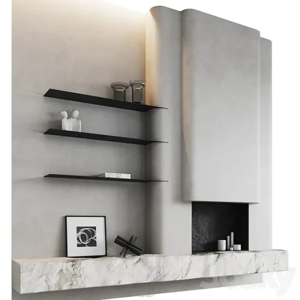 3DSky - Fireplace Area Monolithic - Image 2