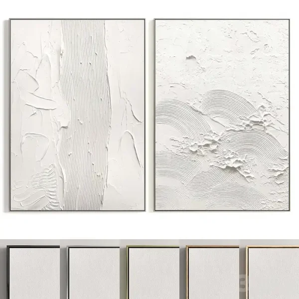 3DSky - Plaster Two Photo Frames T 361