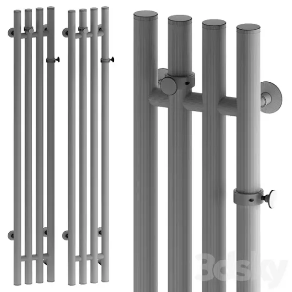 3DSky - Heated Towel Rail EWRIKA Penelope - Image 2