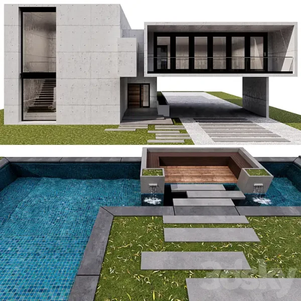 3DSky - MODERN HOUSE NO14 - Image 2