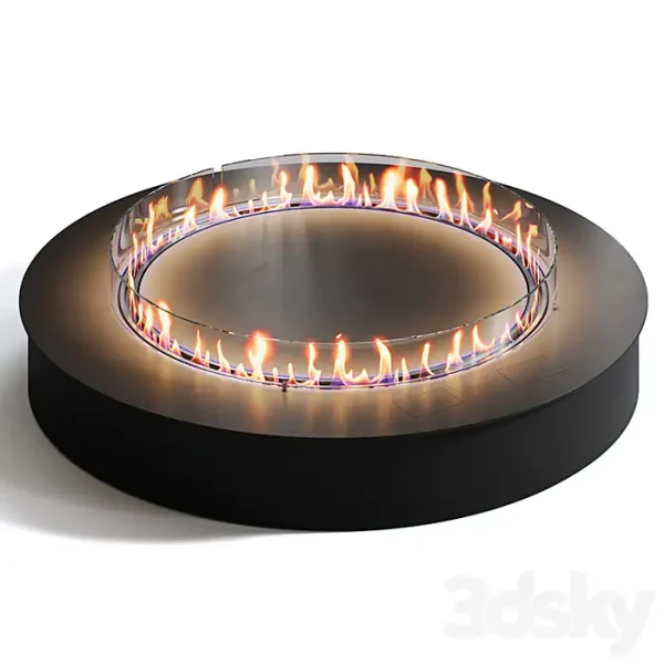 3DSky - Biograte SmartFire Round Biofireplaces - Image 4