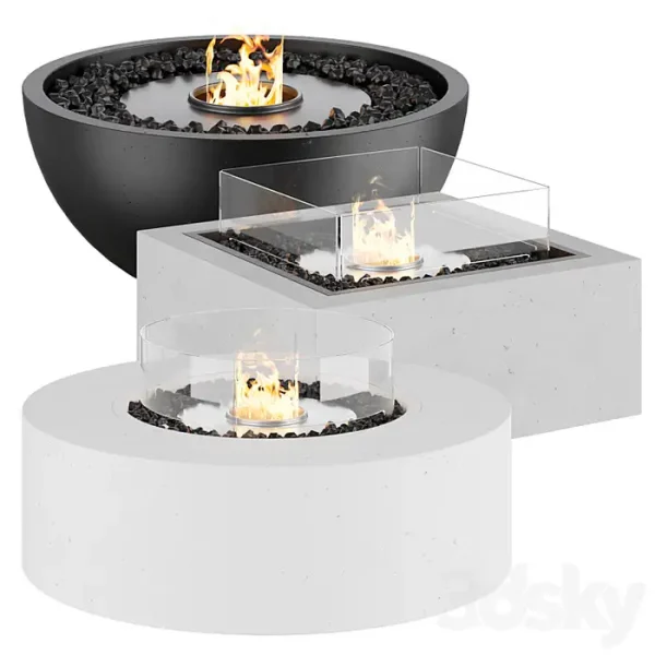3DSky - EcoSmart Fire Fireplace 1