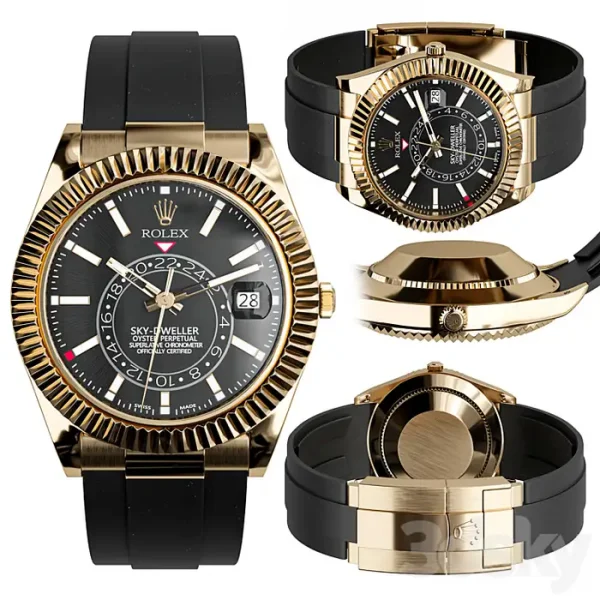 3DSky - Classic Rolex Watch Oyster SKY DWELLER
